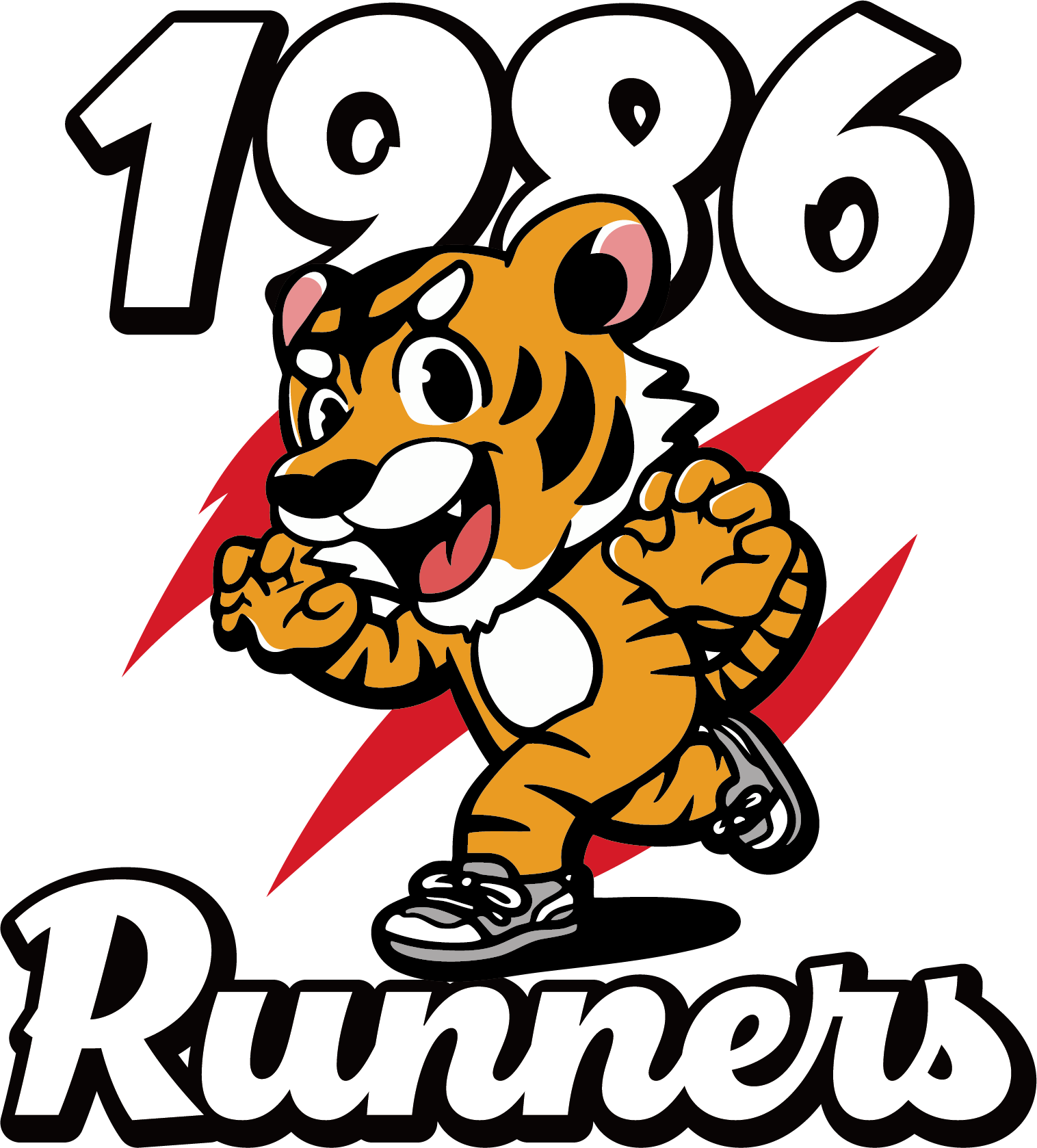 1986 RUNNERS 크루 로고
